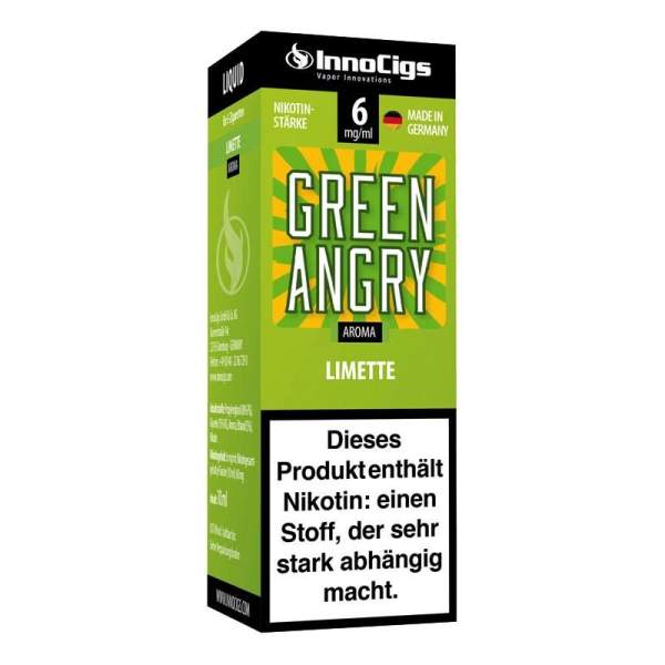 InnoCigs Liq.Green Angry (Limette) 06mg