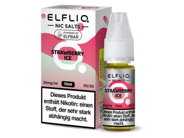 ELFLIQ Nikotinsalz Liquid Strawberry Ice 20mg