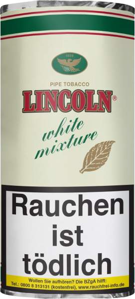Lincoln White Mixture Pouch