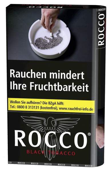 Rocco Black Tobacco Pouch