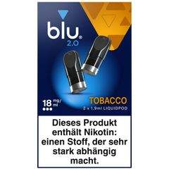 blu 2.0 Pods tobacco 18mg