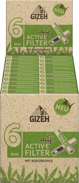 Gizeh Hanf Active Filter 6mm