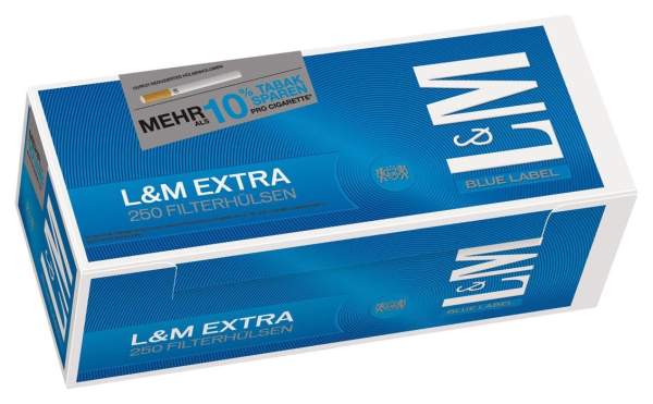 L&M Blue Label Extra Hülsen