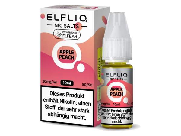 ELFLIQ Nikotinsalz Liquid Apple Peach 20mg