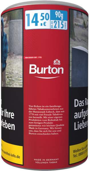 Burton Volumen Tabak Full Red XXL DS