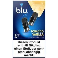 blu 2.0 Pods Tobacco Vanilla 09mg
