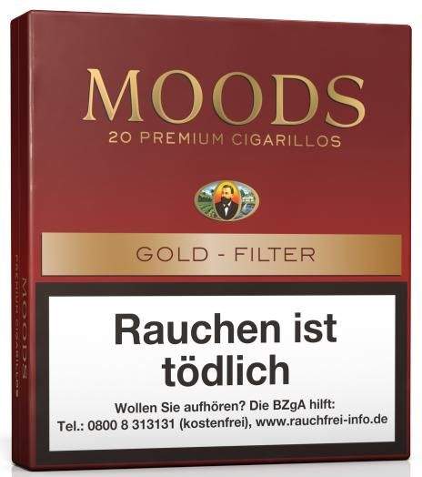Dannemann Moods Golden Taste mit Filter