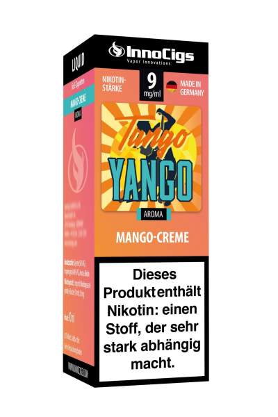 InnoCigs Liquid Tango Yango(Mango/Sahne)09mg