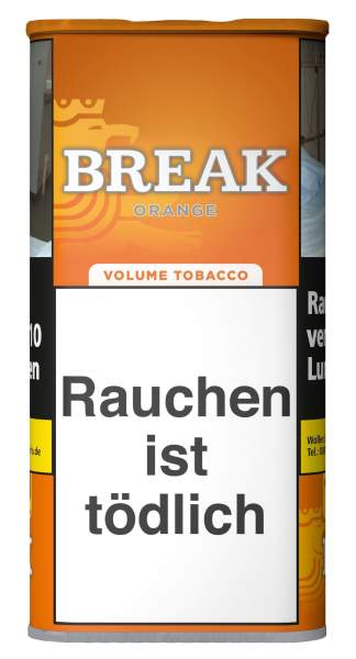 Break Orange Volumen Tobacco Dose