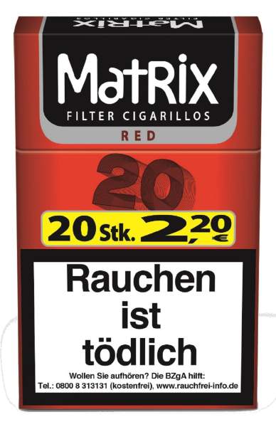 Matrix Red Filtercigarillos