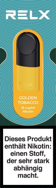RELX Pod Golden Tobacco 18mg