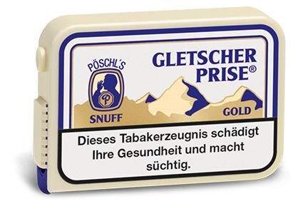 Gletscher Prise Gold Snuff Dose