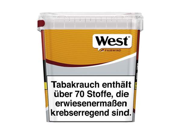 West Volume Tobacco Yellow Box Dose