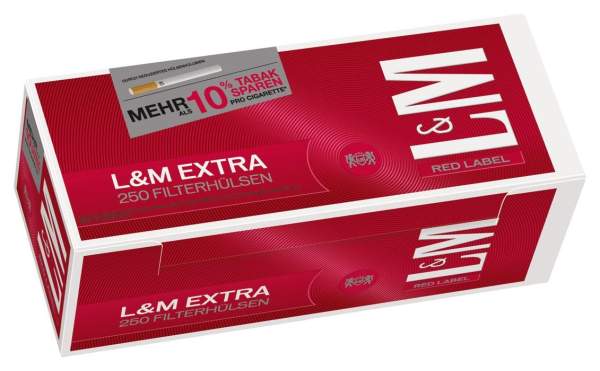L&M Red Label Extra Hülsen