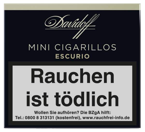 Davidoff Mini Cigarillos Escurio