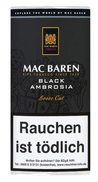 Mac Baren Black Ambrosia Pouch