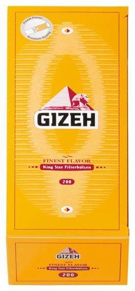 Gizeh gelb Finest Flavor Hülsen