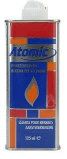 Atomic Benzin Metallflasche