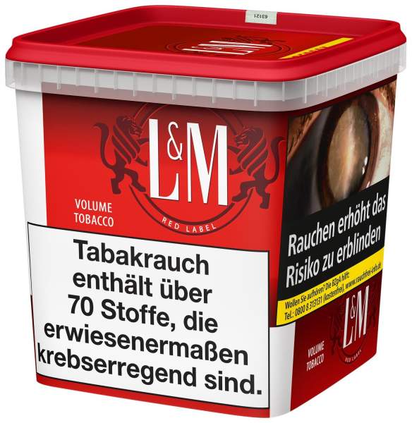 L&M Volume Tobacco Red Super Box Dose