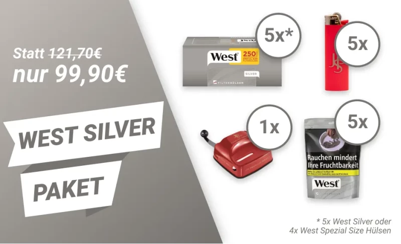 Sparangebot: West Silver Paket