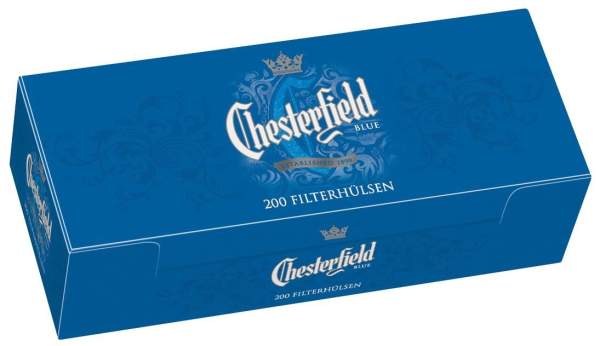 Chesterfield Blue King Size Hülsen
