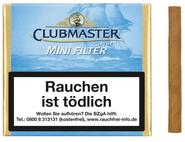 Clubmaster Mini Filter Blue 