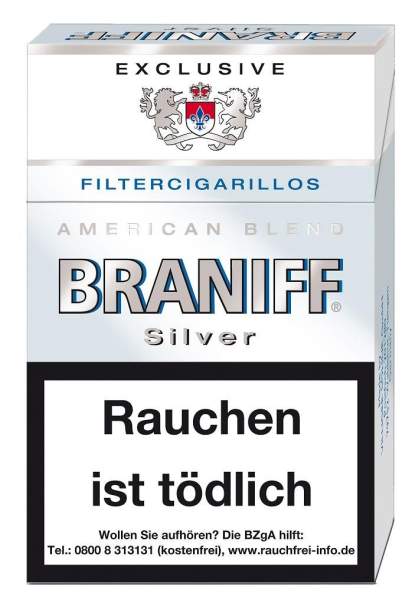 Braniff Naturdeckblatt Silver Exclusive