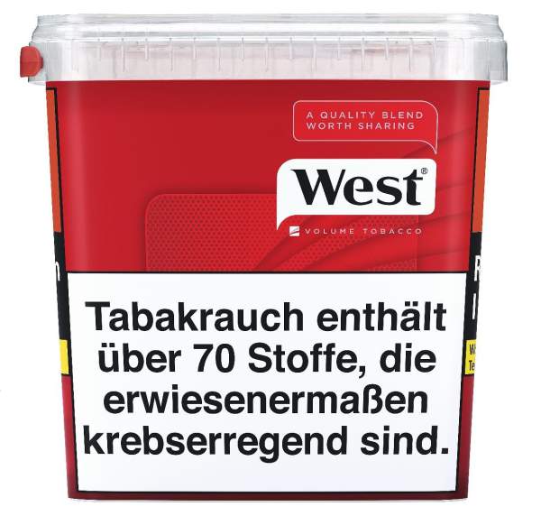 West Volume Tobacco Red Box Dose