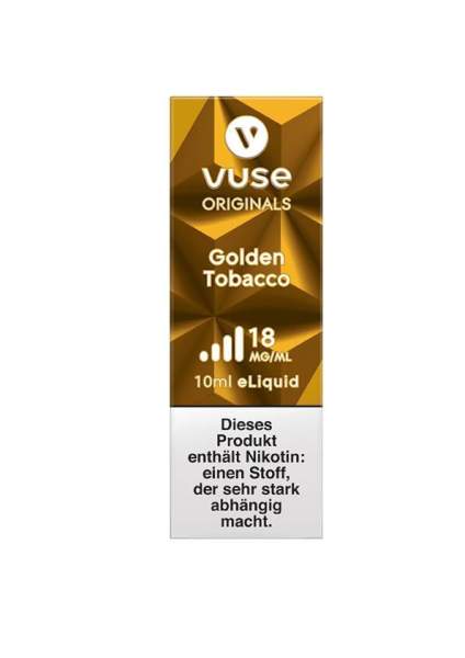 Vuse Bottle Golden Tobacco 18mg