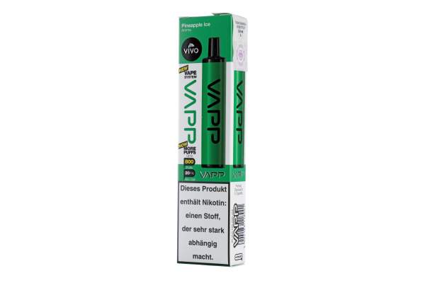 VIVO VAPP 700 E-Zigarette Einweg Pineapple Ice 20mg
