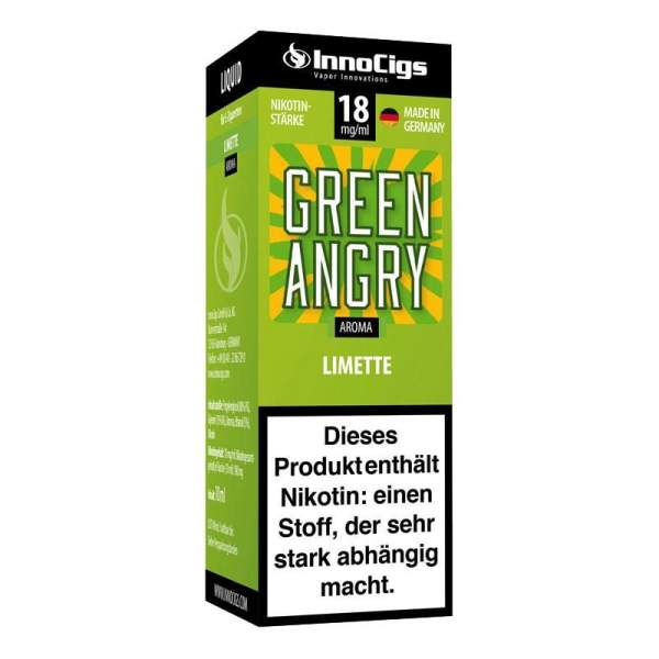 InnoCigs Liq.Green Angry (Limette) 18mg
