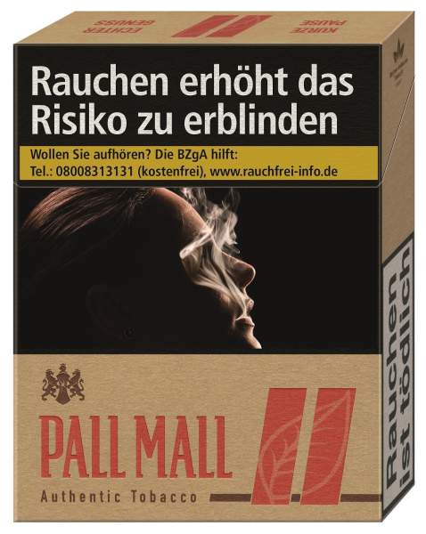 Pall Mall Authentic Red 