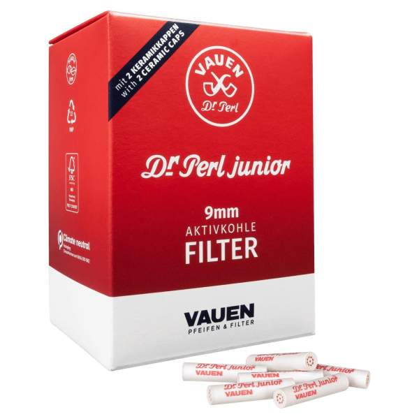 Dr. Perl Jumax Aktivkohlefilter 9 mm