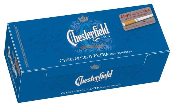 Chesterfield Blue Extra Hülsen