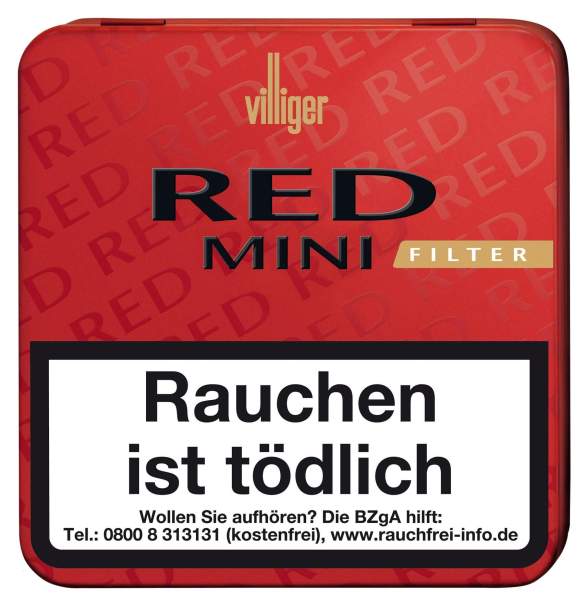 Villiger Red Mini Filter 
