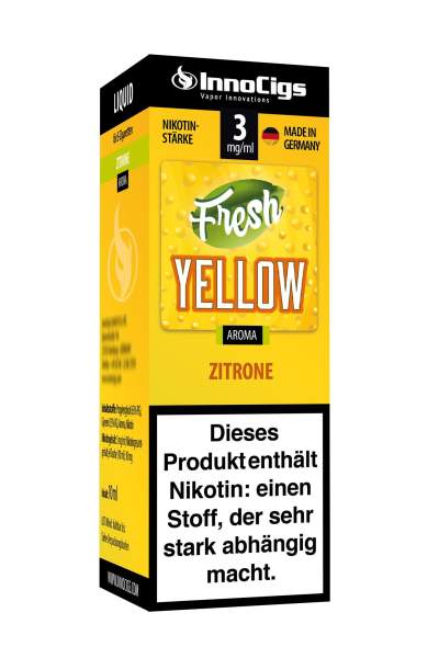 InnoCigs Liquid Fresh Yellow(Zitrone)03mg